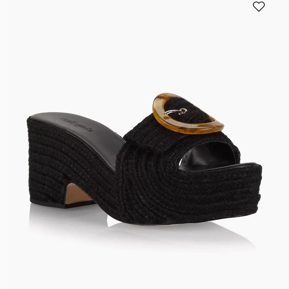 Women's Black Platform Sandals